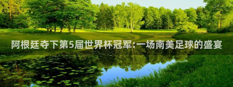 2026世预赛全部赛程：阿根廷夺下第5届世界杯冠军:一场南美足球的盛宴